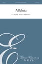 Alleluia SATB choral sheet music cover